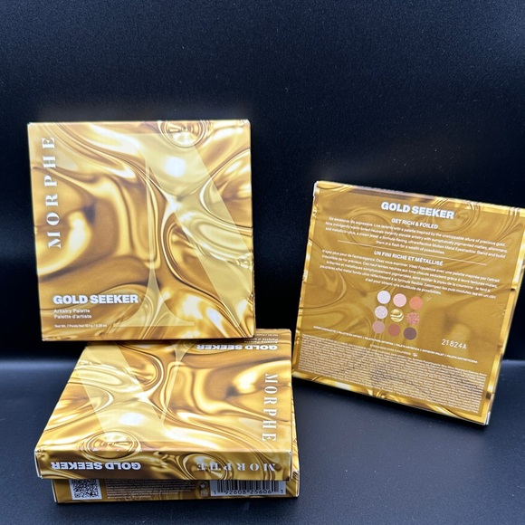 NIB Morphe Gold Seeker Eyeshadow Collection - Picture 1 of 4